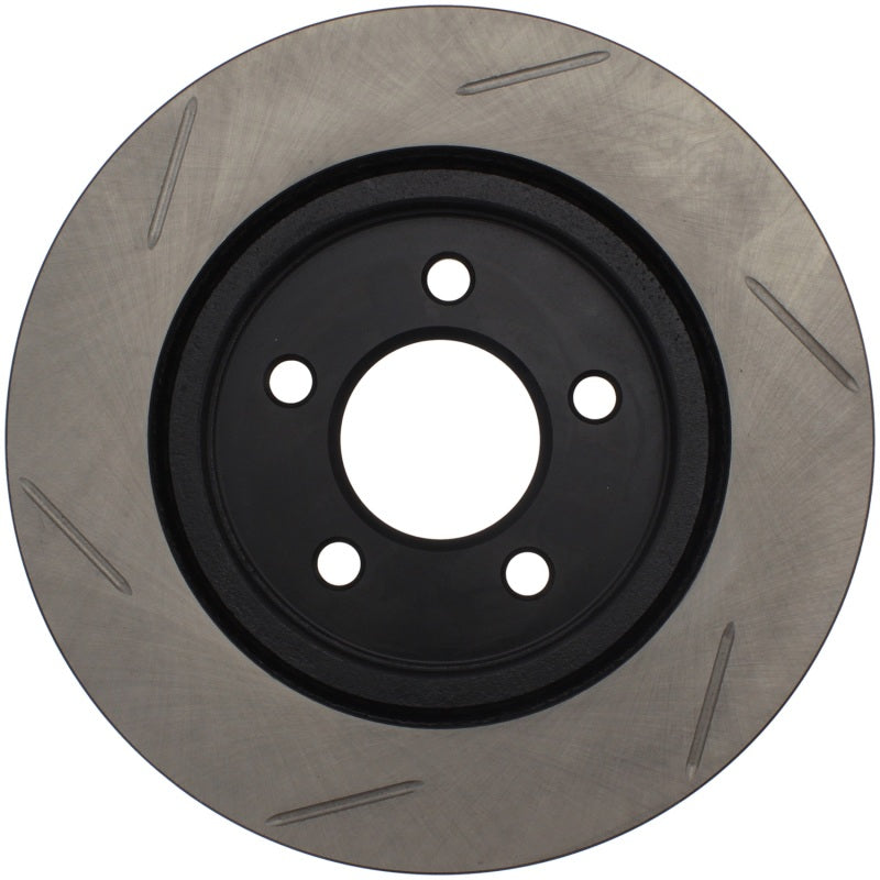 Stoptech 126.61087SL StopTech Power Slot 05-10 Mustang V6/4.0L / GT V8-4.6L Rear Left Slotted Rotor