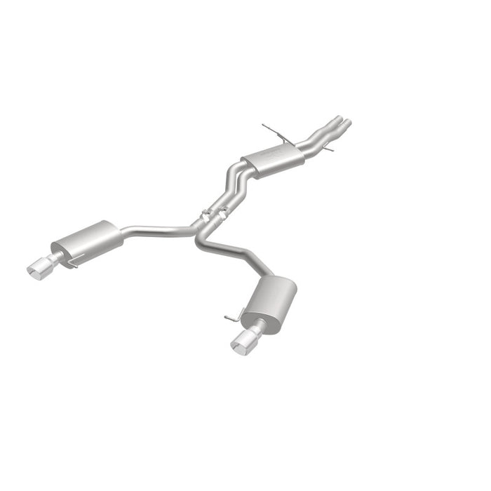 Magnaflow 19159 MagnaFlow Sys C/B 12-15 Audi A6 / A7 3.0L V6 SS 2.5in Dual Split Rear Ext 4in Tips