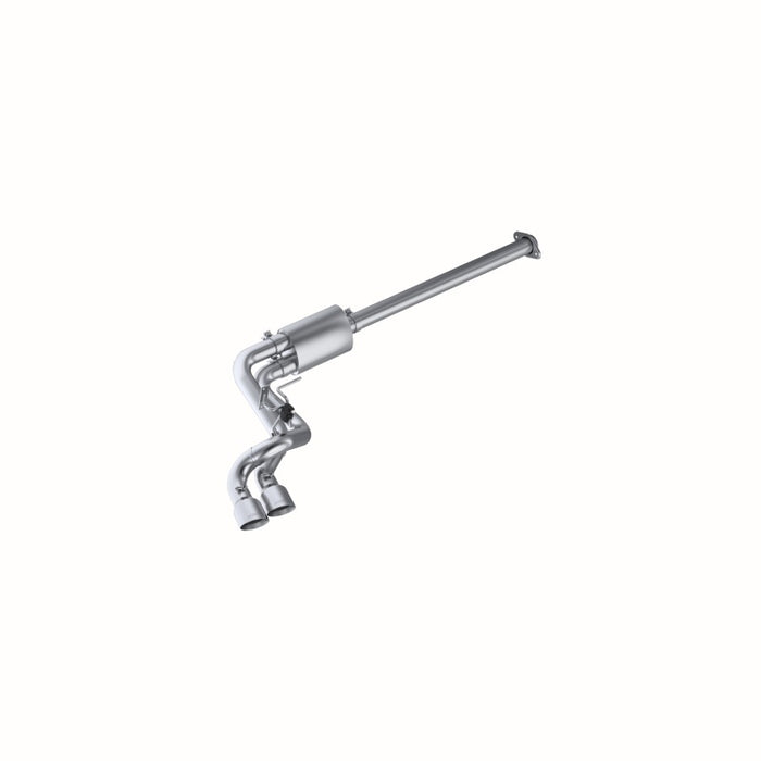 MBRP S5261409 09-14 Ford F150 Pre-Axle 4.5in OD Tips Dual Outlet T409 3in Cat Back Exhaust