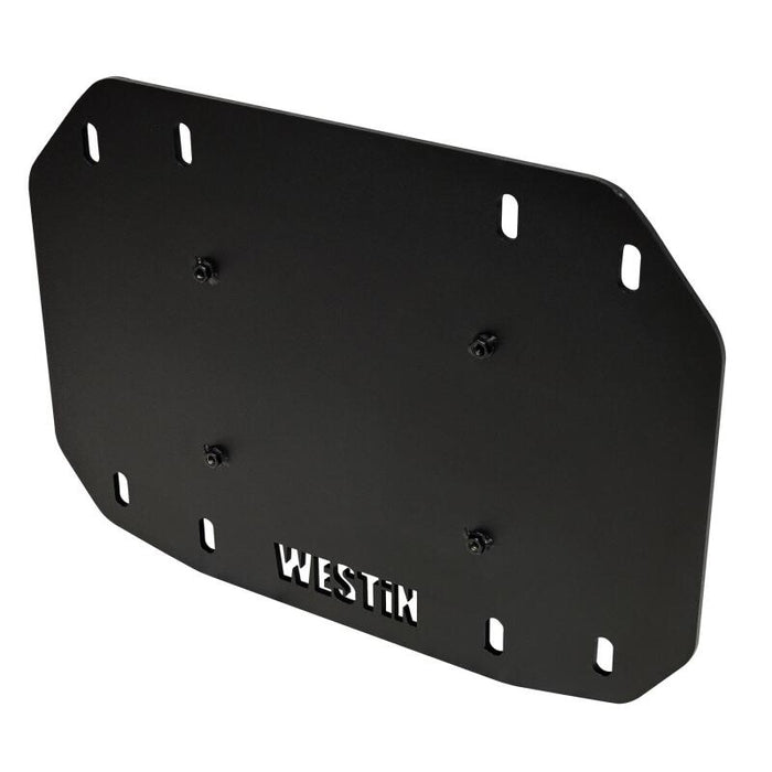 Westin 59-761205 18-25 Wrangler JL Spare Tire Delete Plate - Tex. Blk