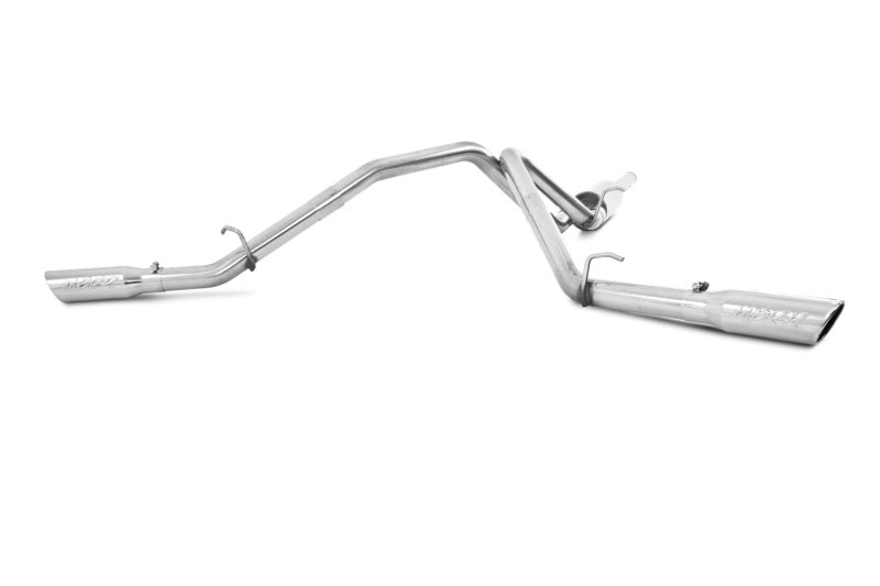 MBRP S5082409 14 Chevy/GMC 1500 Silverado/Sierra 4.3L V6/5.3L V8 Dual Split Side T409 3in Cat Back Exhaust