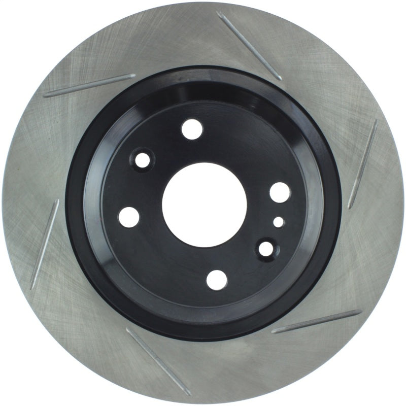 Stoptech 126.45062SL StopTech Power Slot 01-05 Mazda Miata Sport Suspension/Turbo SportStop Slotted Rear Left Rotor