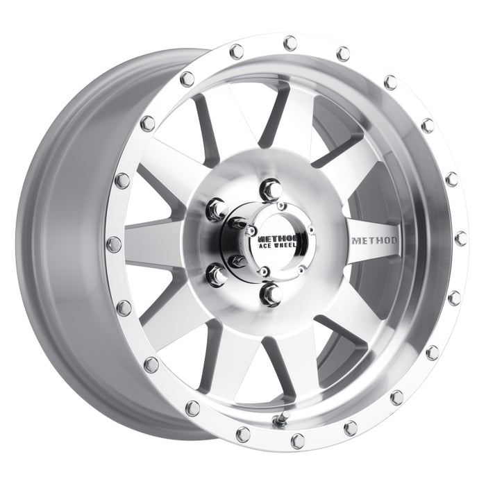 Method Wheels MR30179050312N Method MR301 The Standard 17x9 -12mm Offset 5x5 94mm CB Machined/Clear Coat Wheel