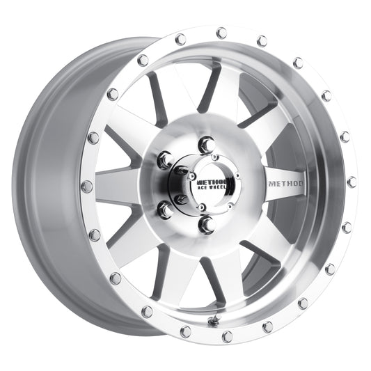 Method Wheels MR30157012306N Method MR301 The Standard 15x7 -6mm Offset 5x4.5 83mm CB Machined/Clear Coat Wheel