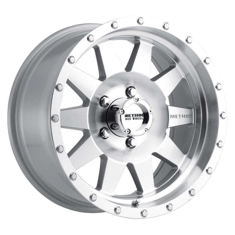 Method Wheels MR30168012300 Method MR301 The Standard 16x8 0mm Offset 5x4.5 83mm CB Machined/Clear Coat Wheel