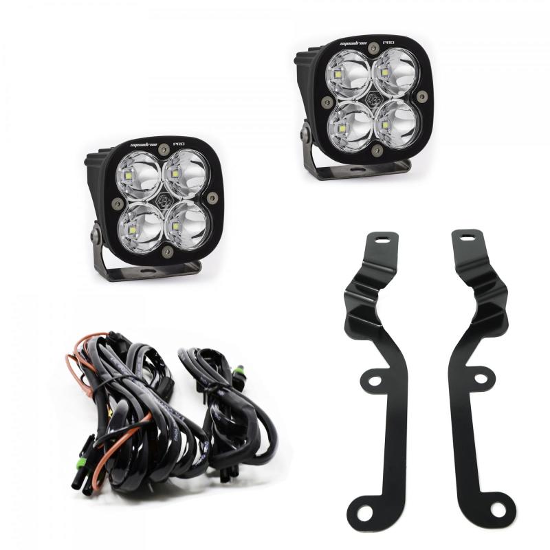 Baja Designs 447525 2019 Silverado 1500 Squadron Pro A-Pillar Kit