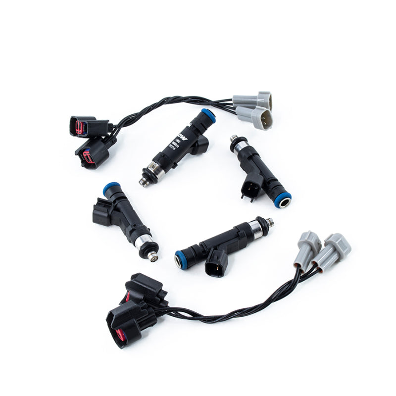 DeatschWerks 18U-08-0800-4 800cc Injectors 95-99 Mitsubishi Eclipse (DSM) and 03-06 EVO 8/9 (High Impedance)