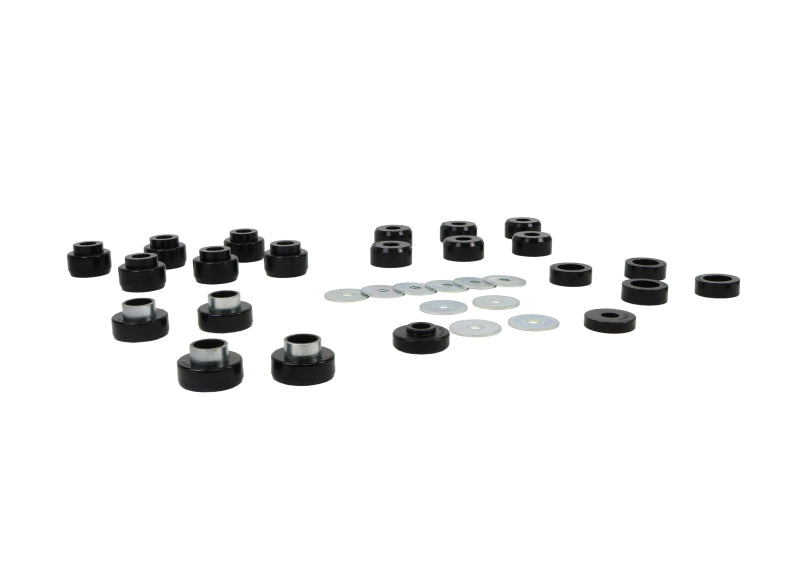Whiteline W93541 1987-1995 Jeep Wrangler Body Mount Bushing Set
