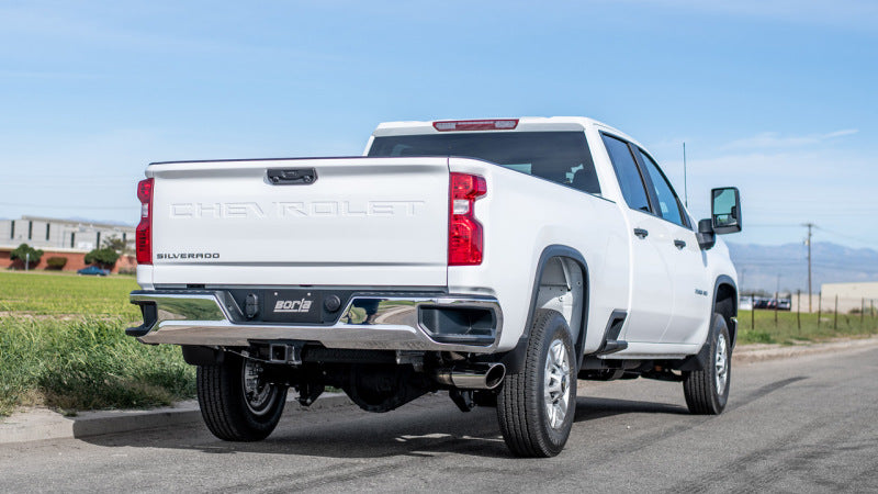 Borla 140833 20-22 Chevrolet/GMC Silverado/Sierra 6.6L T-304 SS Cat-Back S-Type Exhaust - Brushed