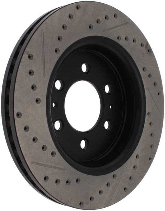 Stoptech 127.65119L StopTech Slotted & Drilled Sport Brake Rotor