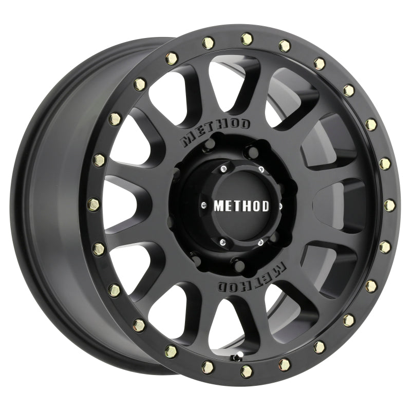 Method Wheels MR30578587500H Method MR305 NV HD 17x8.5 0mm Offset 8x170 130.81mm CB Matte Black Wheel