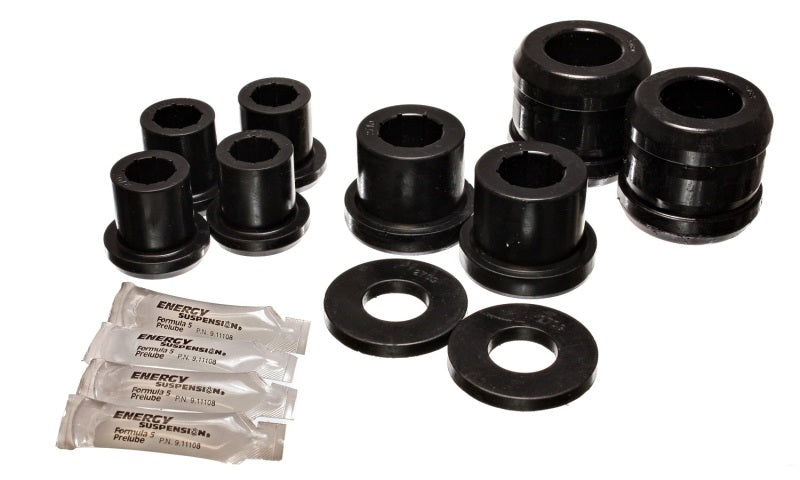 Energy Suspension 11.3107G 04-07 Mazda RX8 Black Front Control Arm Bushing Set