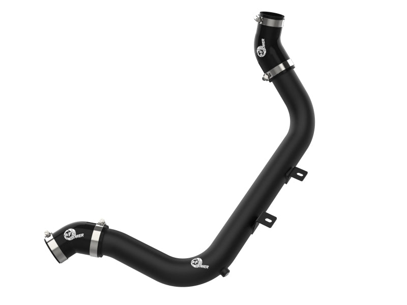 aFe 46-20638-B BladeRunner 2-1/4 IN Aluminum Hot Charge Pipe Black 17-20 Hyundai Elantra GT L4-1.6L (t)