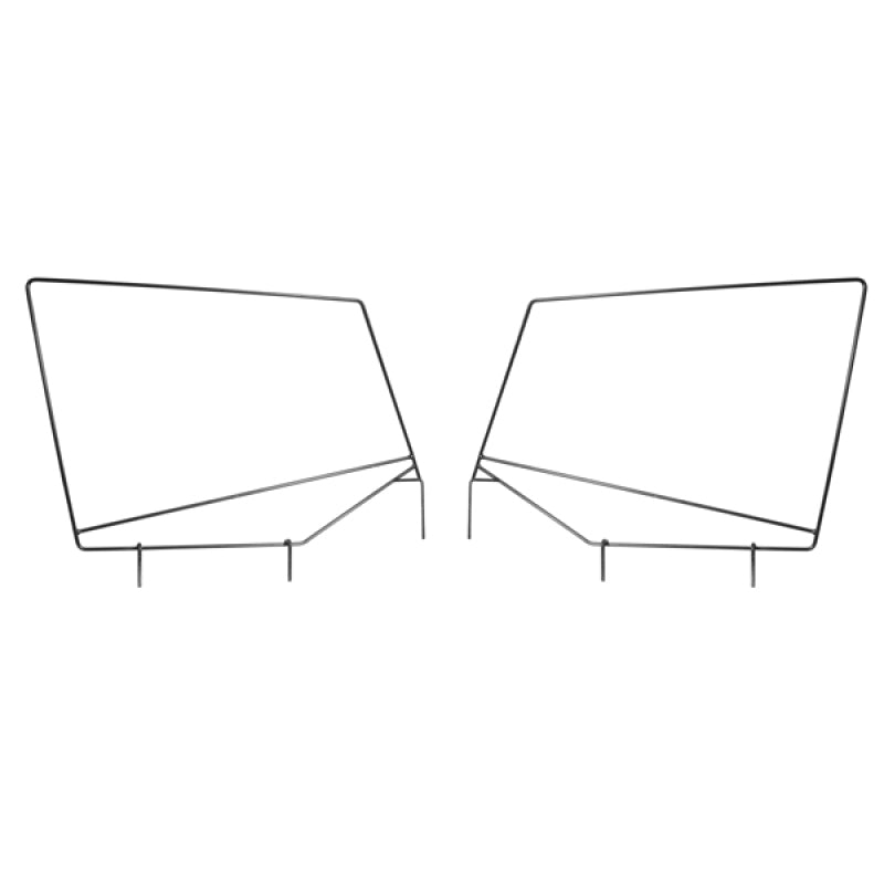 Rugged Ridge 13701.80 Upper Door Skin Frames 87-95 Jeep Wrangler YJ