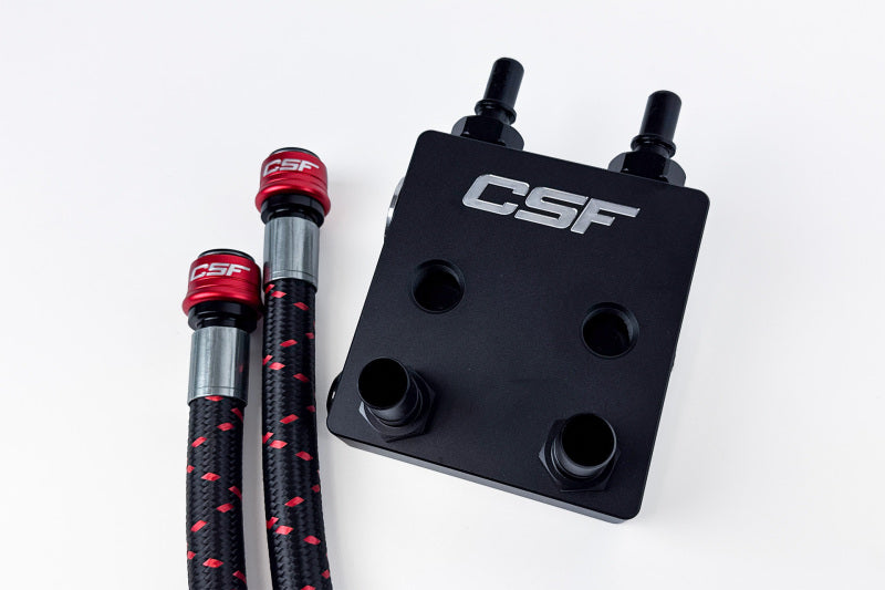 CSF 8350 2021+ Ford Bronco 2.7L EcoBoost External Transmission Oil Cooler Kit