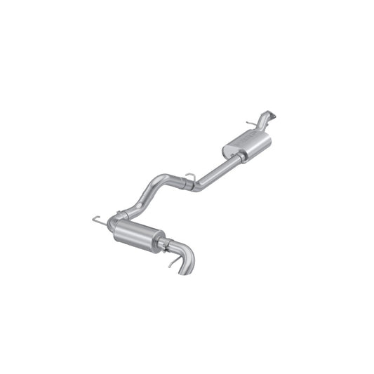 MBRP S5245304 2021-2023 Ford Bronco 2.3L/2.7L Stainless Steel 3in Cat-Back, Single High Clearance Rear Exit