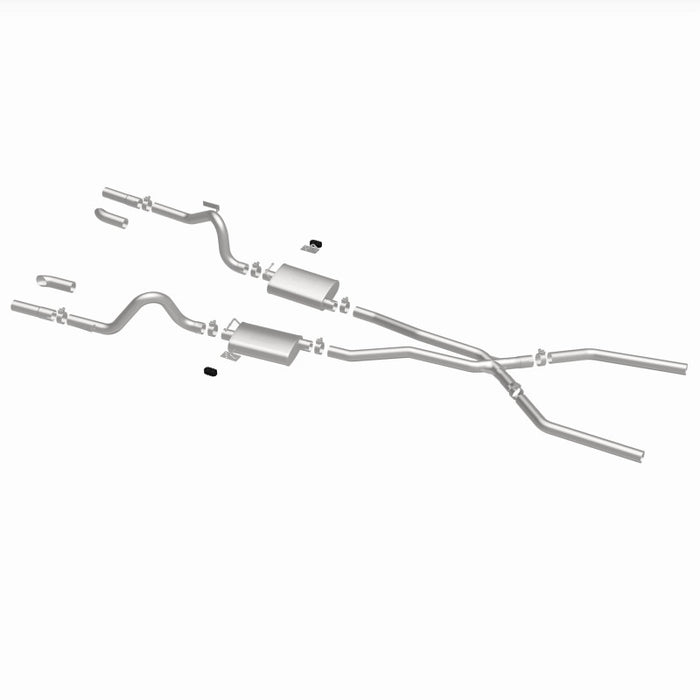 Magnaflow Perf Exhaust MAG15816 67-70 Mustang V8 Dual Exhaust Kit