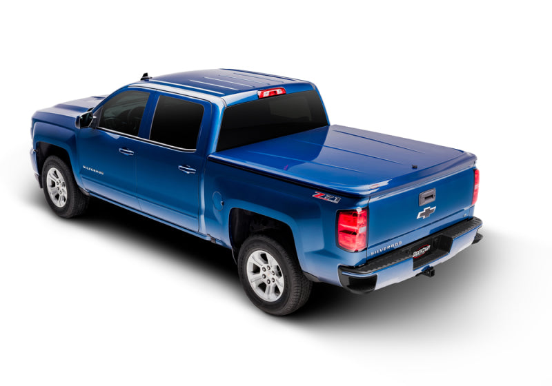 Undercover UC2176L-UG UnderCover 17-19 Ford F-250/F-350 6.8ft Lux Bed Cover - White Platinum