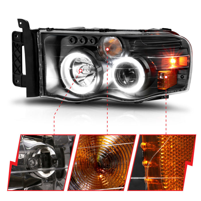 ANZO 111490 ANZ LED/Projector Headlights