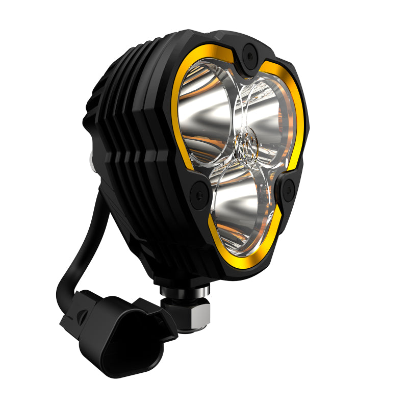KC HiLiTES 1282 FLEX ERA 3 LED Light Spot Beam Single 40w
