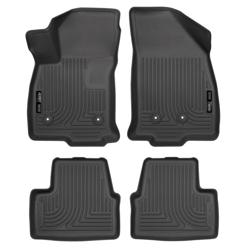 Husky Liners 98281 2016 Chevrolet Volt WeatherBeater Combo Black Floor Liners