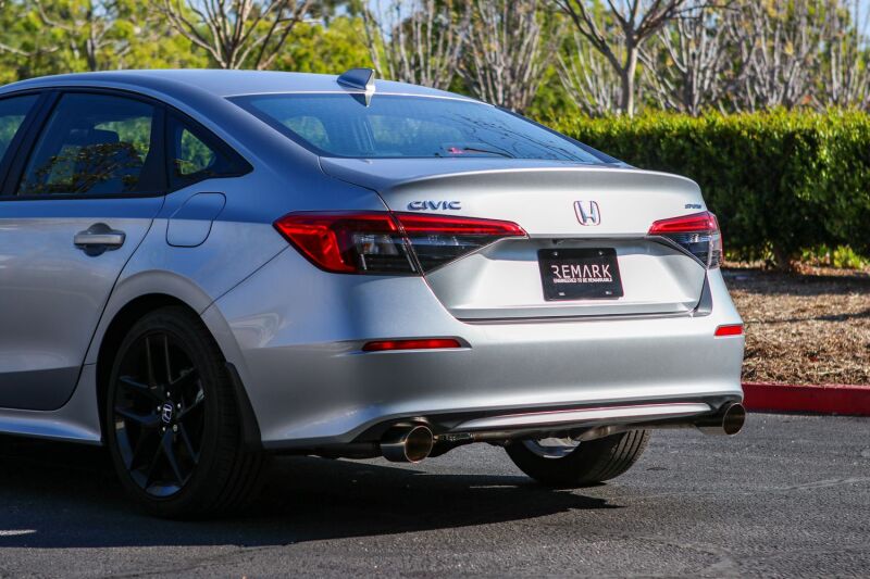 Remark RK-C2063H-11 2022+ Honda Civic Sport Sedan (FE2) Catback Exhaust - Dual Stainless Steel Tips