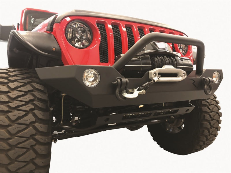 Rampage 99306 07-22 Jeep Wrangler JL/JK & 20-22 Gladiator JT Rock Rage Front Bumper - Black