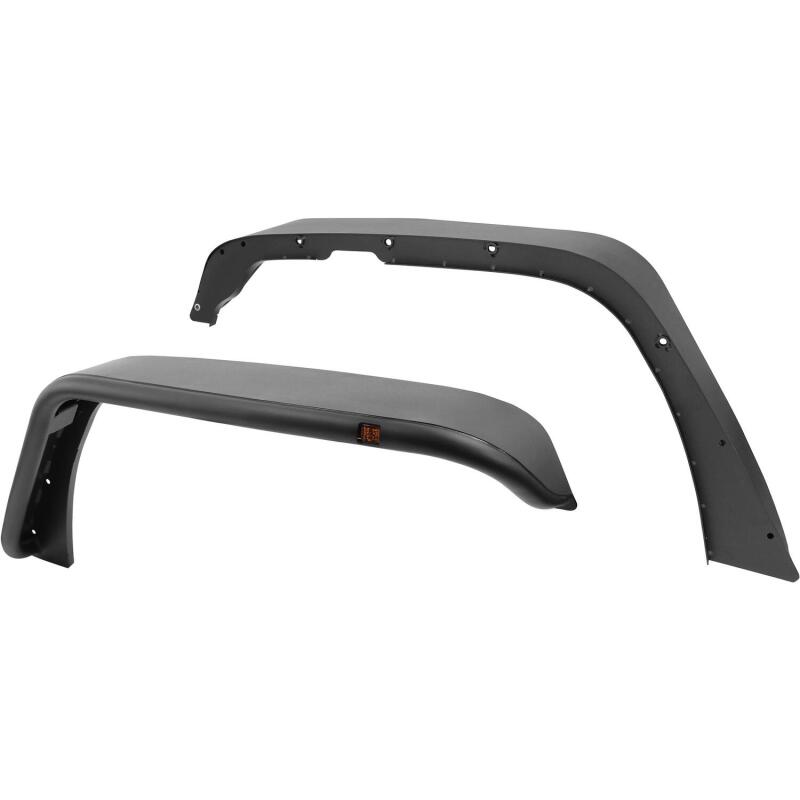 Westin 62-1005 /Snyper 07-17 Jeep Wrangler Tube Fenders - Front - Textured Black