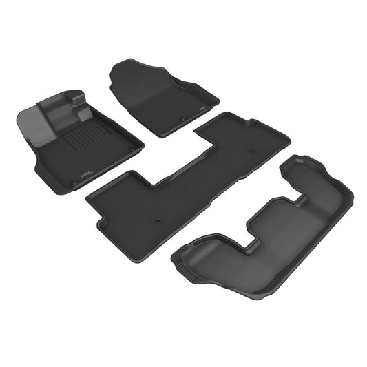 3D MAXpider L1HD13501509 2023-2024 Honda Pilot Kagu Full Set - Black