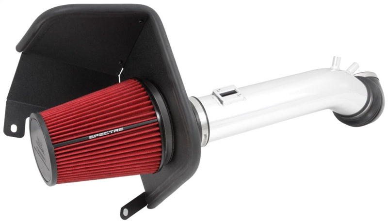 Spectre 9006 14-15 GM Silverado/Sierra V8-5.3L F/I Air Intake Kit - Polished w/Red Filter