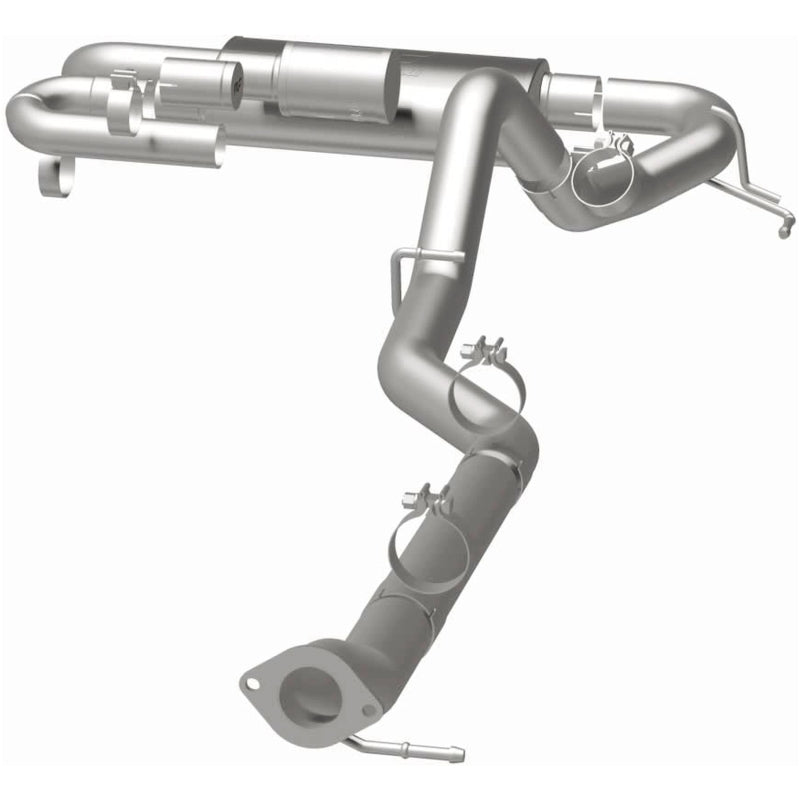 Magnaflow 19559 MagnaFlow 2021 Ford Bronco Overland Series Cat-Back Exhaust w/ Single Straight Driver Exit- No Tip
