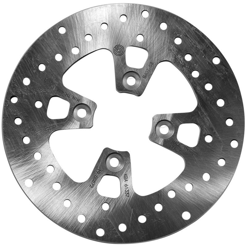 Brembo OE 68B407G3 99-02 Yamaha XN Teos 125CC/2001 Yamaha Teos 150CC 220x4.5mm Brake Disc - Front Fixed