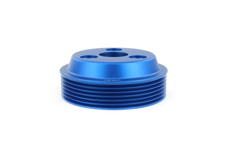 Perrin Performance PSP-ENG-111BL PERRIN 15-21 Subaru WRX / 18-20 Crosstrek / 14-18 FXT Lightweight Water Pump Pulley - Blue