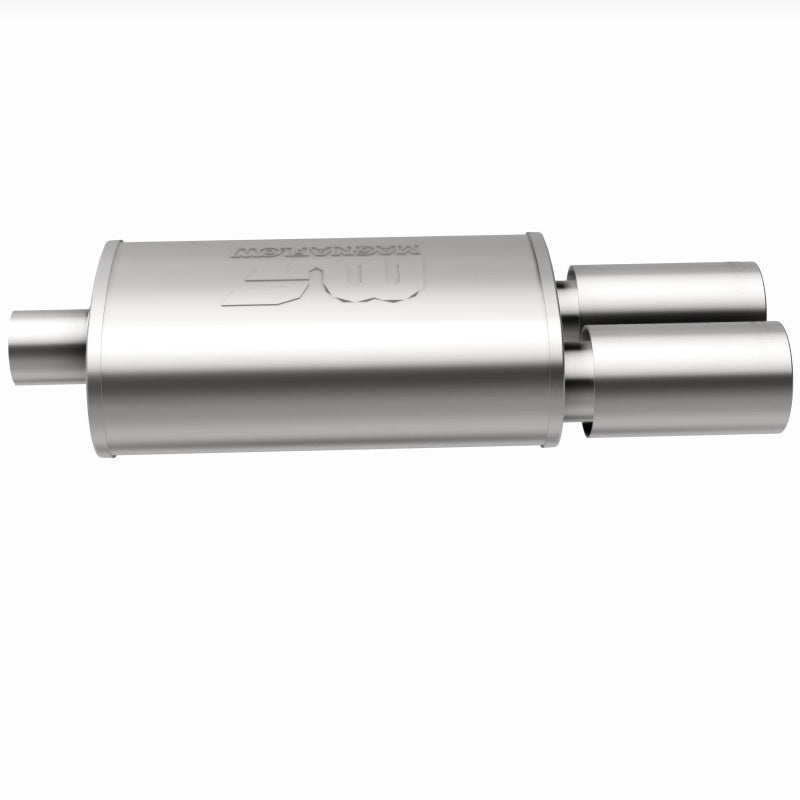 Magnaflow 14816 MagnaFlow Muffler W/Tip Mag SS 14X5X8 2.25/3.
