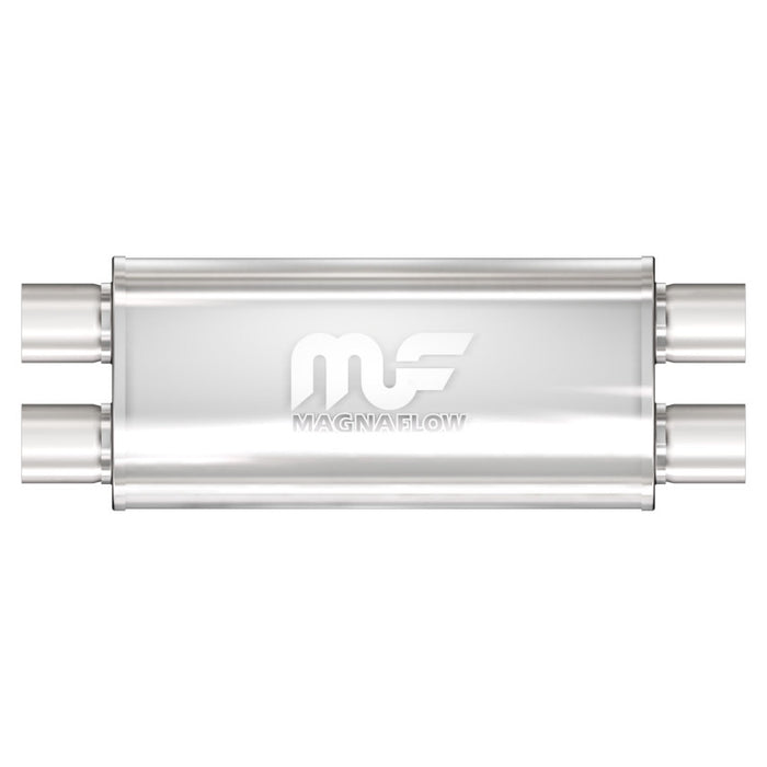 Magnaflow 12468 MagnaFlow Muffler Mag SS 18X5X8 2.5 D/D