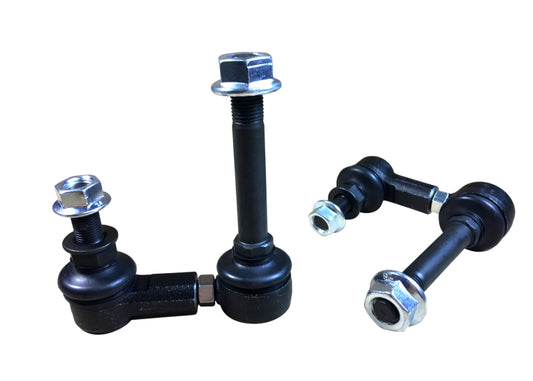 Whiteline KLC204 2008+ Nissan 370Z Z34 / 2008+ Infiniti G37 Front Swaybar Link Kit - Adj Ball End Links