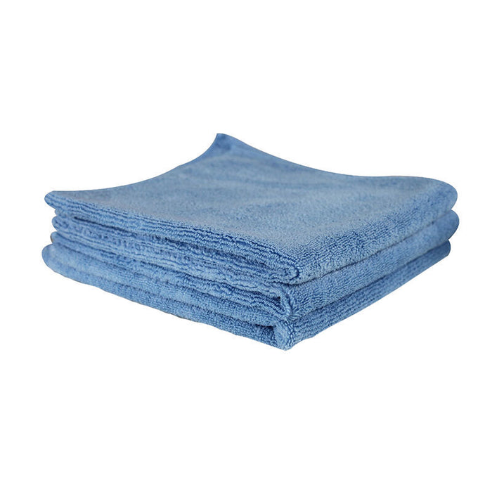 Chemical Guys MICBLUE03 Workhorse Professional Microfiber Towel - 16in x 16in - Blue - 3 Pack