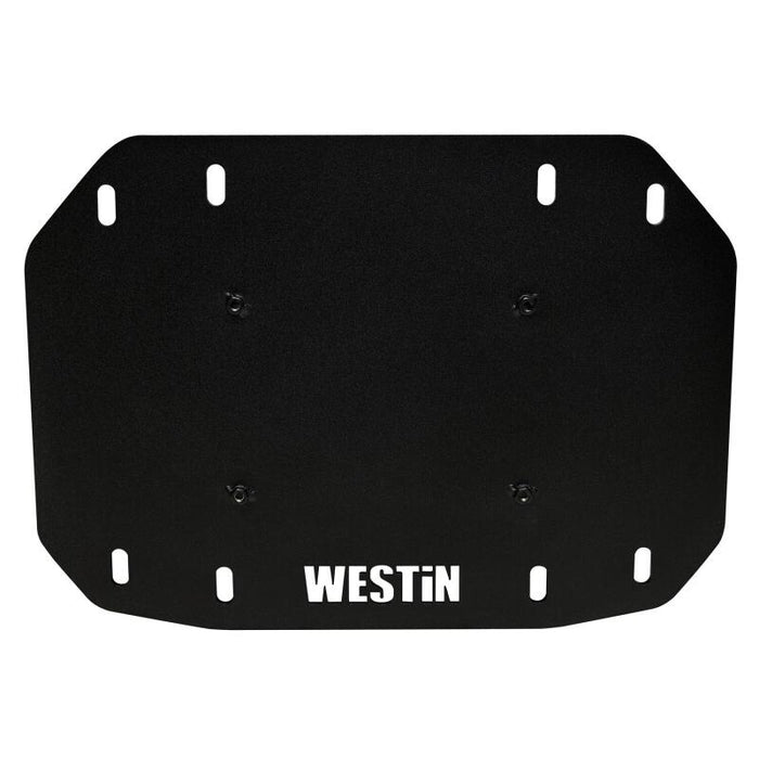 Westin 59-761205 18-25 Wrangler JL Spare Tire Delete Plate - Tex. Blk