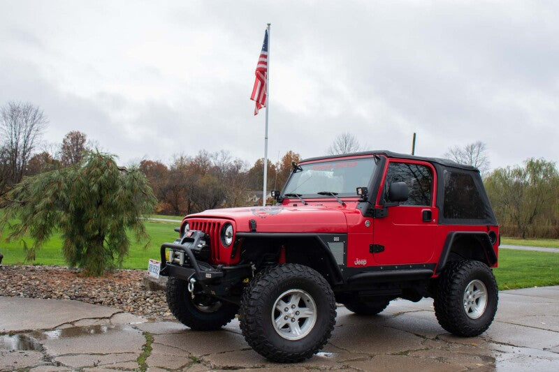 Fishbone Offroad FB23239 97-06 Jeep Wrangler Front Fenders Paintable Mesh Upgrade