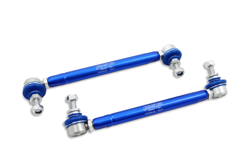 Superpro TRC10200 SuperPro 2004 Mazda 3 i Front HD Adjustable End Link Set (10mm Studs 254mm to 305mm)