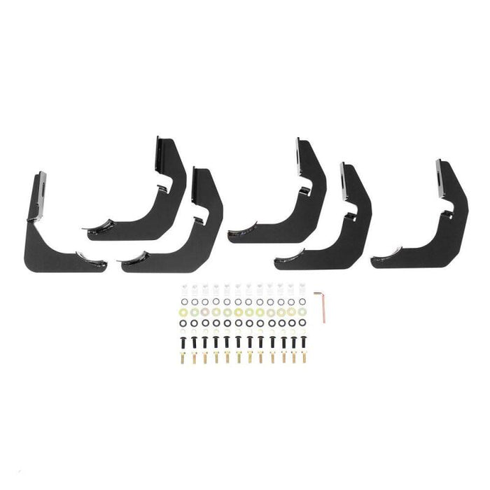 Westin 21-24065 18-20 Jeep Wrangler JL Unlimited 4DR PRO TRAXX 4 Oval Nerf Step Bars - Textured Black