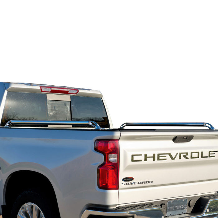 Putco 89855 19-20 Chevy Silverado LD - 5.5ft Bed Locker Side Rails