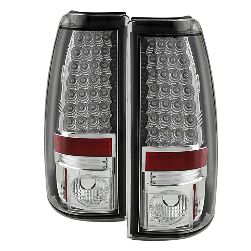 SPYDER 5001733 Spyder Chevy Silverado 1500/2500 03-06 (Does Not Fit Stepside)LED Tail Lights Chrm ALT-YD-CS03-LED-C