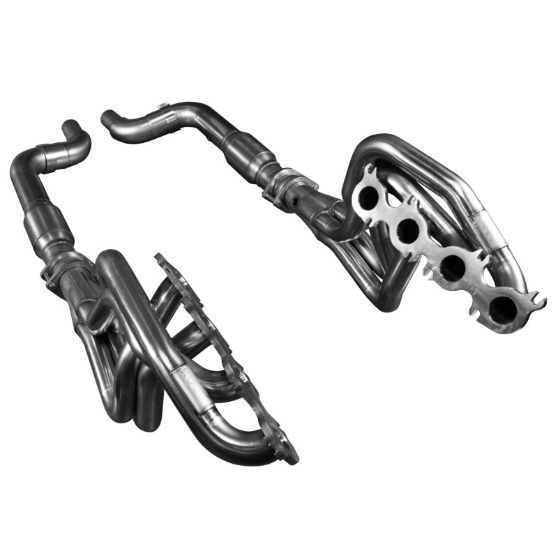 Kooks Headers 1151H431 Kooks 15+ Mustang 5.0L 4V 1 7/8in x 3in SS Headers w/ Green Catted OEM Connection Pipe