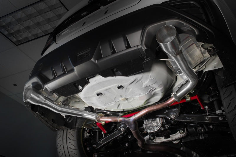 Perrin Performance PSP-EXT-341BR PERRIN 15-21 Subaru STI/15-25 WRX SS Dual Tip Axle Back Exhaust (Fits OE/AM Ctr Pipes)