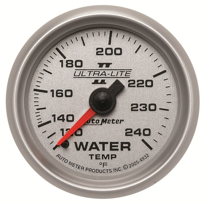 Autometer ATM4932 2-1/16in U/L II Water Temp. Gauge 120-240