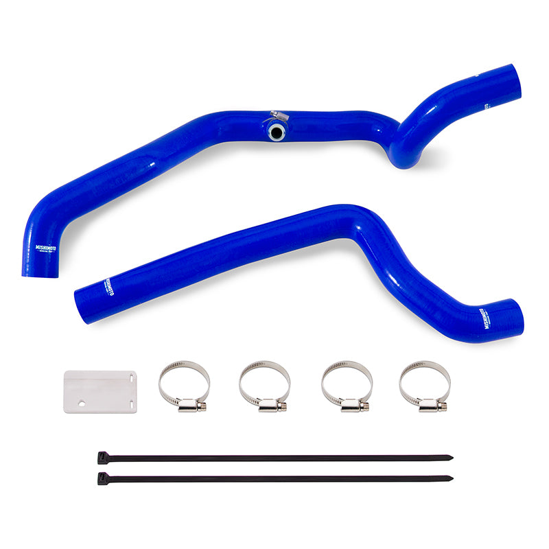 Mishimoto MMHOSE-JLH-18BL 18+ Jeep Wrangler JL 2.0L Blue Silicone Radiator Coolant Hose Kit