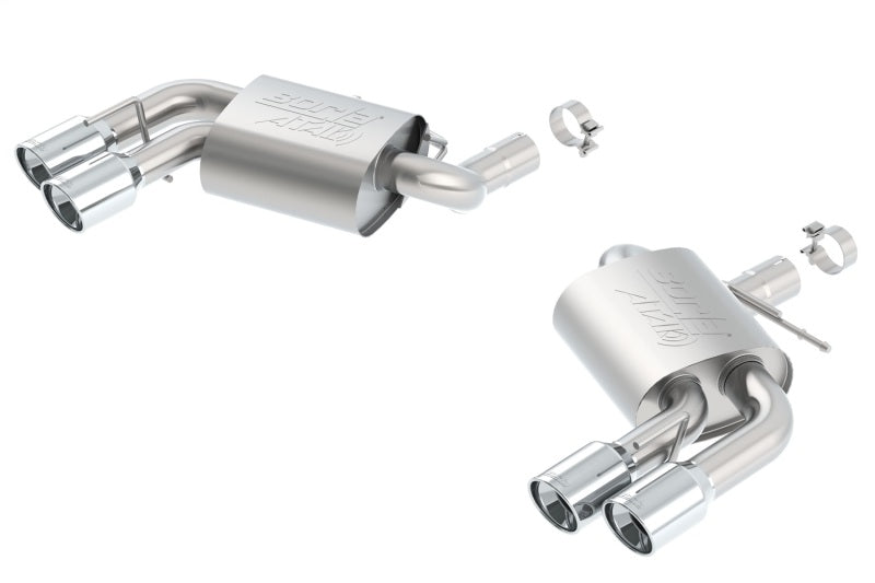 Borla 11921 16 Chevy Camaro 6.2L Atak Rear Section Exhaust w/o Dual Mode Valves