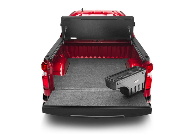 Undercover SC100P UnderCover 07-18 Chevy Silverado 1500 (19 Legacy) Passengers Side Swing Case - Black Smooth