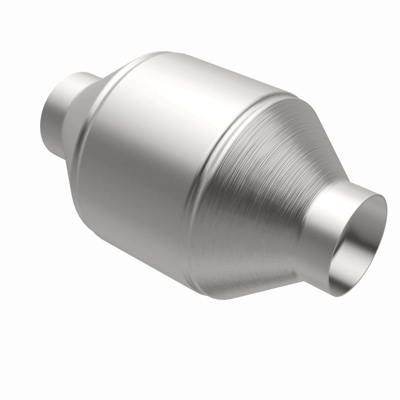 Magnaflow 51655 MagnaFlow Conv Univ 2.25in Inlet/Outlet Center/Center Round 3in Body L x 5in W x 8.75in Overall L